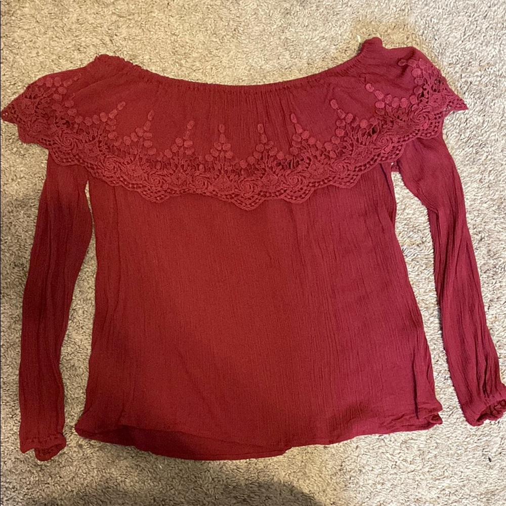 Altar’d State off the shoulder top